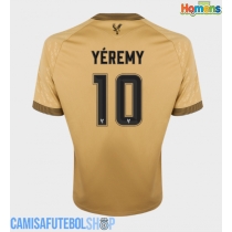Camisa de time de futebol Crystal Palace Yeremy Pino #10 Replicas 2º Equipamento 2025-26 Manga Curta